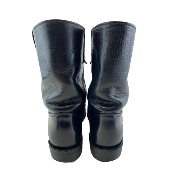 Double H Ranchwell Men's Black Cowboy Western Work Boots Black Size 8.5D‎ 3104 - Picture 8 of 11